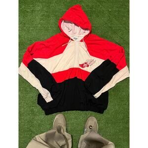 Men's Colorblock Windbreaker Hoodie - Minnehaha Track